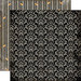 Carta Bella Paper - Spooky Collection - Halloween - 12 x 12 Double Sided Paper - Spooky Damask