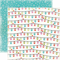 Carta Bella Paper - Summer Lovin Collection - 12 x 12 Double Sided Paper - Gondolas