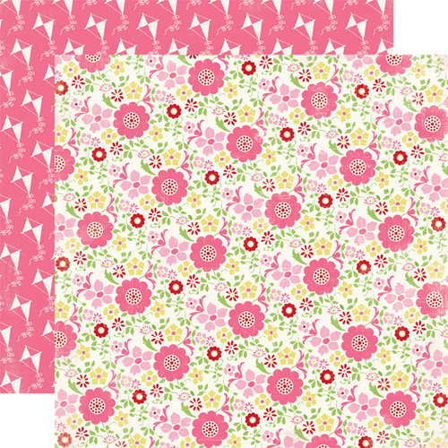 Carta Bella Paper - True Friends Collection - 12 x 12 Double Sided Paper - Floral