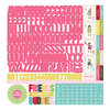 Carta Bella Paper - True Friends Collection - 12 x 12 Cardstock Stickers - Alphabet