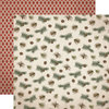 Carta Bella Paper - Warm and Cozy Collection - Christmas - 12 x 12 Double Sided Paper - Pine Branches