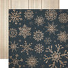 Carta Bella Paper - Warm and Cozy Collection - Christmas - 12 x 12 Double Sided Paper - Blizzard