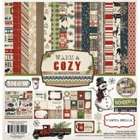 Carta Bella Paper - Warm and Cozy Collection - Christmas - 12 x 12 Collection Kit