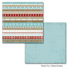Carta Bella Paper - Winter Fun Collection - 12 x 12 Double Sided Paper - Winter Borders