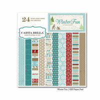 Carta Bella Paper - Winter Fun Collection - 6 x 6 Paper Pad