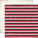 Carta Bella Paper - Words of Love Collection - 12 x 12 Double Sided Paper - Lovely Stripe