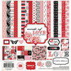 Carta Bella Paper - Words of Love Collection - 12 x 12 Collection Kit