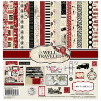 Carta Bella Paper - Well Traveled Collection - 12 x 12 Collection Kit
