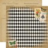 Carta Bella Paper - Yesterday Collection - 12 x 12 Double Sided Paper - Papillion