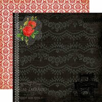 Carta Bella Paper - Yesterday Collection - 12 x 12 Double Sided Paper - Memories
