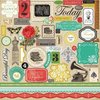 Carta Bella Paper - Yesterday Collection - 12 x 12 Cardstock Stickers