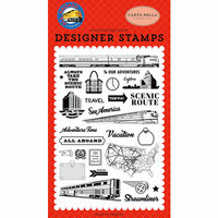 Carta Bella Paper - All Aboard Collection - Clear Photopolymer Stamps - To Our Adventures