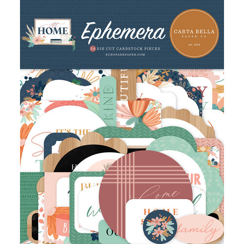 Carta Bella Paper - At Home Collection - Ephemera