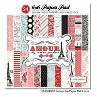 Carta Bella - Amour Collection - 6 x 6 Paper Pad