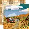 Carta Bella Paper - Autumn Collection - 12 x 12 Double Sided Paper - Harvest Season