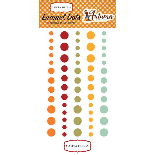 Carta Bella Paper - Autumn Collection - Enamel Dots