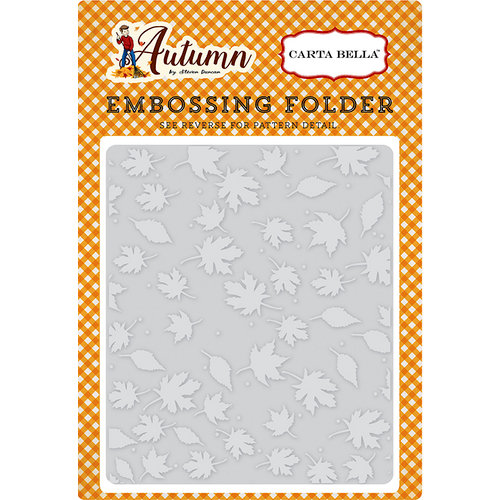 Carta Bella Paper - Autumn Collection - Embossing Folder - Crisp Autumn