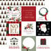 Carta Bella Paper - A Wonderful Christmas Collection - 12 x 12 Double Sided Paper - 4 x 4 Journaling Cards