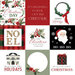 Carta Bella Paper - A Wonderful Christmas Collection - 12 x 12 Double Sided Paper - 4 x 4 Journaling Cards