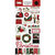 Carta Bella Paper - A Wonderful Christmas Collection - Chipboard Embellishments - Accents