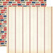 Carta Bella Paper - Baseball Collection - 12 x 12 Double Sided Paper - Baseball Thread