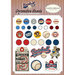 Carta Bella Paper - Baseball Collection - Decorative Brads