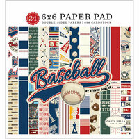 Carta Bella Paper - Baseball Collection - 6 x 6 Paper Pad