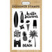 Carta Bella Paper - Beach Day Collection - Clear Photopolymer Stamps - Summer Fun
