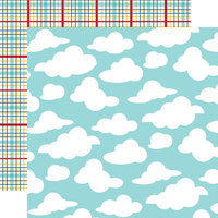 Carta Bella Paper - Believe in Magic Collection - 12 x 12 Double Sided Paper - Beyond The Clouds