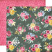 Carta Bella Paper - Bloom Collection - 12 x 12 Double Sided Paper - Bloom Together Floral