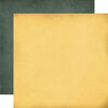 Carta Bella Paper - Bloom Collection - 12 x 12 Double Sided Paper - Yellow - Green