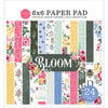 Carta Bella Paper - Bloom Collection - 6 x 6 Paper Pad