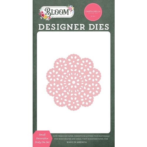 Carta Bella Paper - Bloom Collection - Designer Dies - Small Decorative Doily