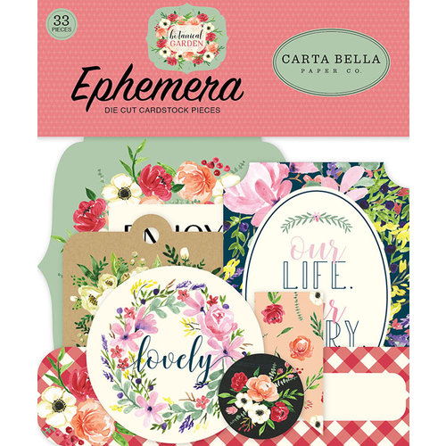 Carta Bella Paper - Botanical Garden Collection - Ephemera