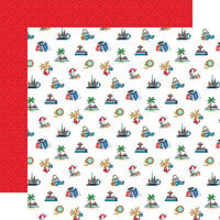 Carta Bella Paper - Bon Voyage Collection - 12 x 12 Double Sided Paper - Vacation Vibes