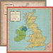 Carta Bella Paper - Cartography No. 1 Collection - 12 x 12 Double Sided Paper - Great Britain Map