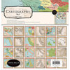 Carta Bella Paper - Cartography No. 1 Collection - 12 x 12 Collection Kit