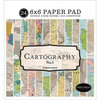 Carta Bella Paper - Cartography No. 1 Collection - 6 x 6 Paper Pad