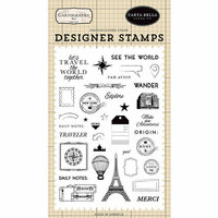 Carta Bella Paper - Cartography No. 1 Collection - Clear Photopolymer Stamps - See The World