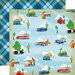 Carta Bella Paper - Cartopia Collection - 12 x 12 Double Sided Paper - Pit Stop