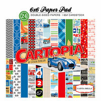 Carta Bella Paper - Cartopia Collection - 6 x 6 Paper Pad