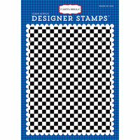 Carta Bella Paper - Cartopia Collection - Clear Photopolymer Stamps - Checkered Flag A2