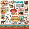 Carta Bella Paper - Cowboy Country Collection - 12 x 12 Cardstock Stickers