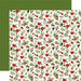 Carta Bella Paper - Christmas Delivery Collection - 12 x 12 Double Sided Paper - Festive Florals