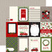 Carta Bella Paper - Christmas Delivery Collection - 12 x 12 Double Sided Paper - 3 x 4 Journaling Cards