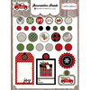 Carta Bella Paper - Christmas Delivery Collection - Decorative Brads