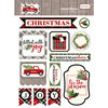 Carta Bella Paper - Christmas Delivery Collection - Layered Stickers