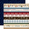 Carta Bella Paper - Cabin Fever Collection - 12 x 12 Double Sided Paper - Border Strips