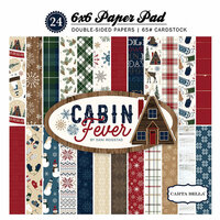 Carta Bella Paper - Cabin Fever Collection - 6 x 6 Paper Pad