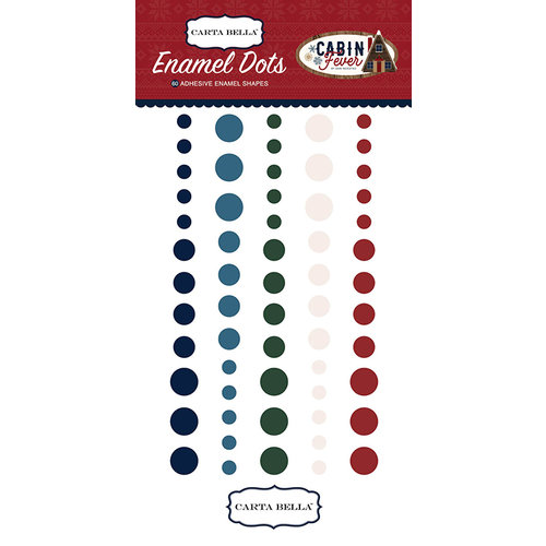 Carta Bella Paper - Cabin Fever Collection - Enamel Dots